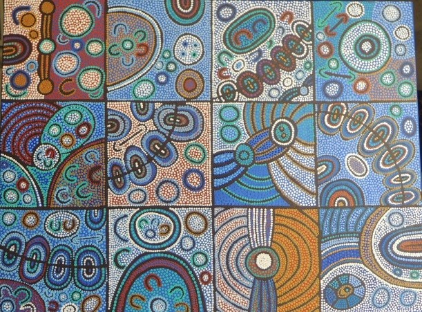 Aboriginal painting - Gwendalina David