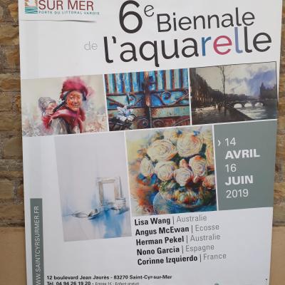 Saint Cyr Biennale de l'aquarelle
