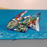 Lisette Rivière - Poisson de toute couleur