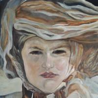 Christian Kagenaar - Femme au chapeau