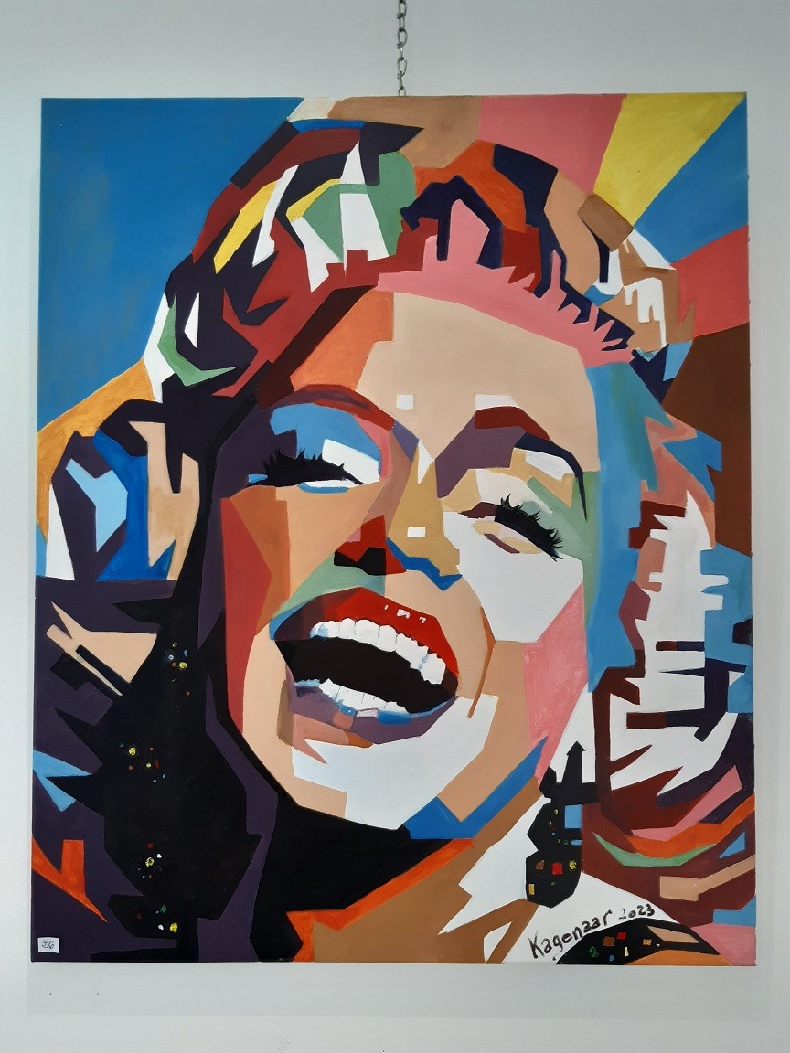 Christian Kagenaar - Marylin pop art