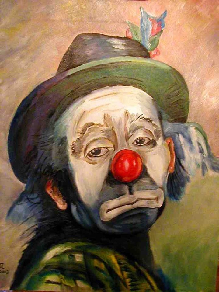 Clown triste