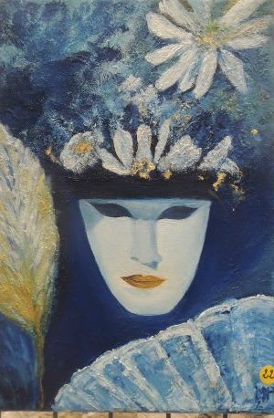 Maryse Perego - Masque bleu