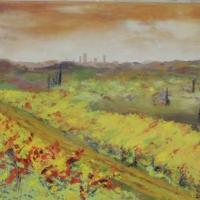 Bernard Jullien - Vignes rouges en Toscane