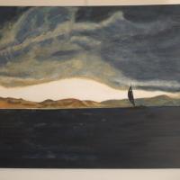 Elisabeth Dumoutier - Tempête sur le lac Leman