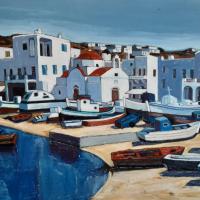 Catherine Boissot - Petit jour sur Myconos