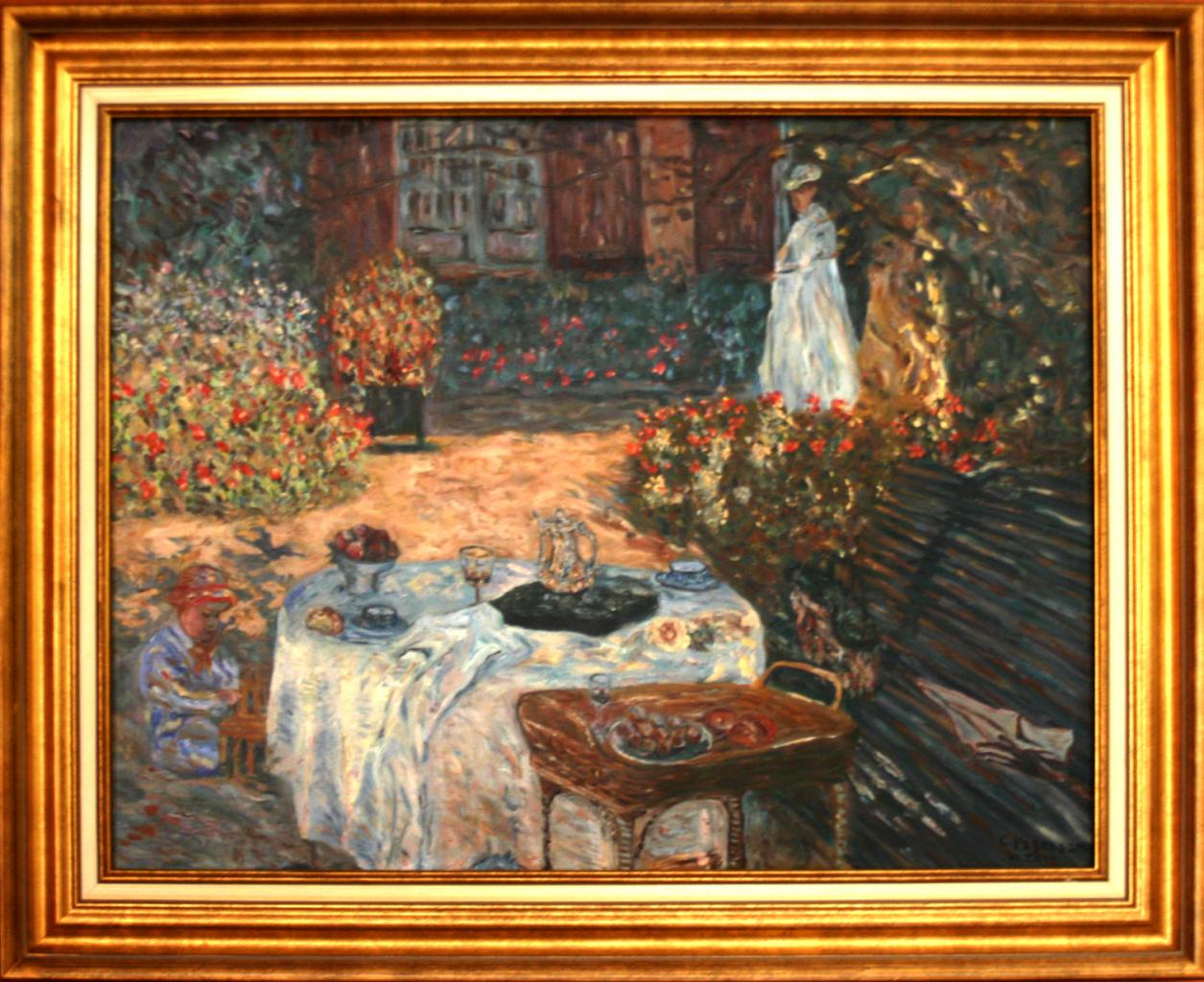 Le déjeuner (d'après Monet)