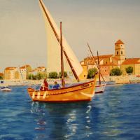 Joseph Baldacchino - Sortie du port de la Ciotat
