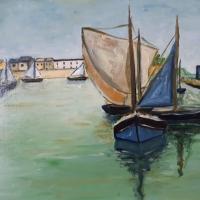 Le port - Christiane Rivoirard