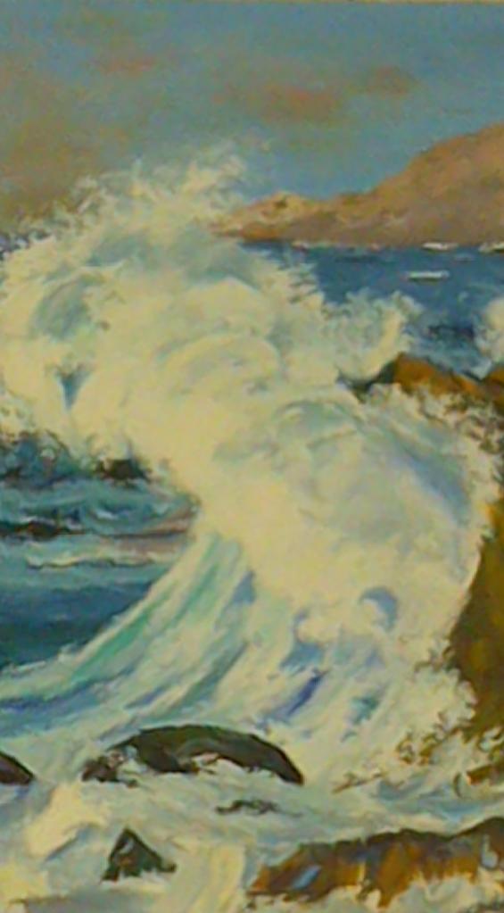 Mistral sur la côte