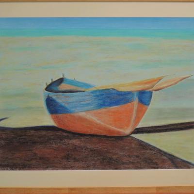 La Barque (pastel)