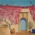 Pascale Portail - la porte bleue