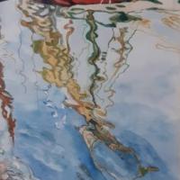 Reflet dans le vieux port - Christine Bardon