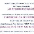 Invitation au Salon de printemps 2013