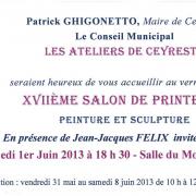 Invitation au Salon de printemps 2013